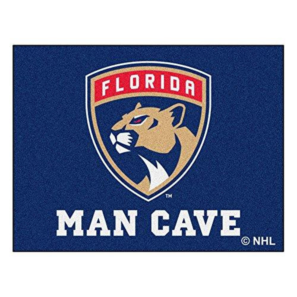 Fanmats 14433 Nhl Florida Panthers Nylon Universal Man Cave All-Star Mat
