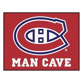 Fanmats 14445 Nhl Montreal Canadiens Nylon Universal Man Cave All-Star Mat