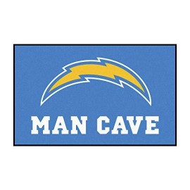 Fanmats 14362 Nfl San Diego Chargers Nylon Universal Man Cave Ultimat Rug
