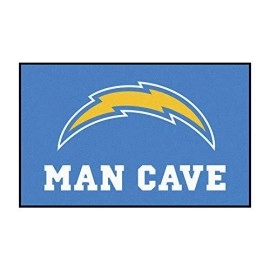 Fanmats 14362 Nfl San Diego Chargers Nylon Universal Man Cave Ultimat Rug