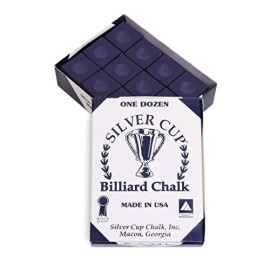 Silver Cup Chalk, Purple, 12-Piece Box