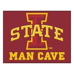 Fanmats 14557 Iowa State University Nylon Universal Man Cave All-Star Mat