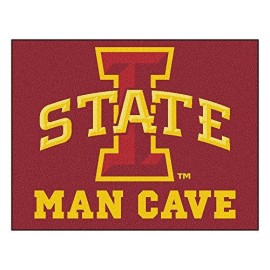 Fanmats 14557 Iowa State University Nylon Universal Man Cave All-Star Mat