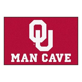 Fanmats 14684 University Of Oklahoma Nylon Universal Man Cave Starter Rug