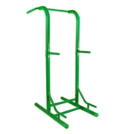 Stamina Outdoor Fitness Power Tower Dip Bar - Pull Up Bar Station With Smart Workout App - Dip Bars For Home Workout - Up To 300 Lbs Weight Capacity