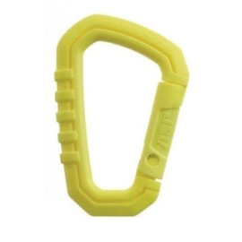 ASP Polymer Carabiner, Neon Yellow