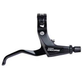 Shimano Deore 610 2-Finger Mountain Bicycle V-Brake Lever - Bl-T610 (Black - Right Side)