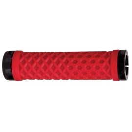 Odi Vans Grip with Lock-On Clamps, Bright Red/Black