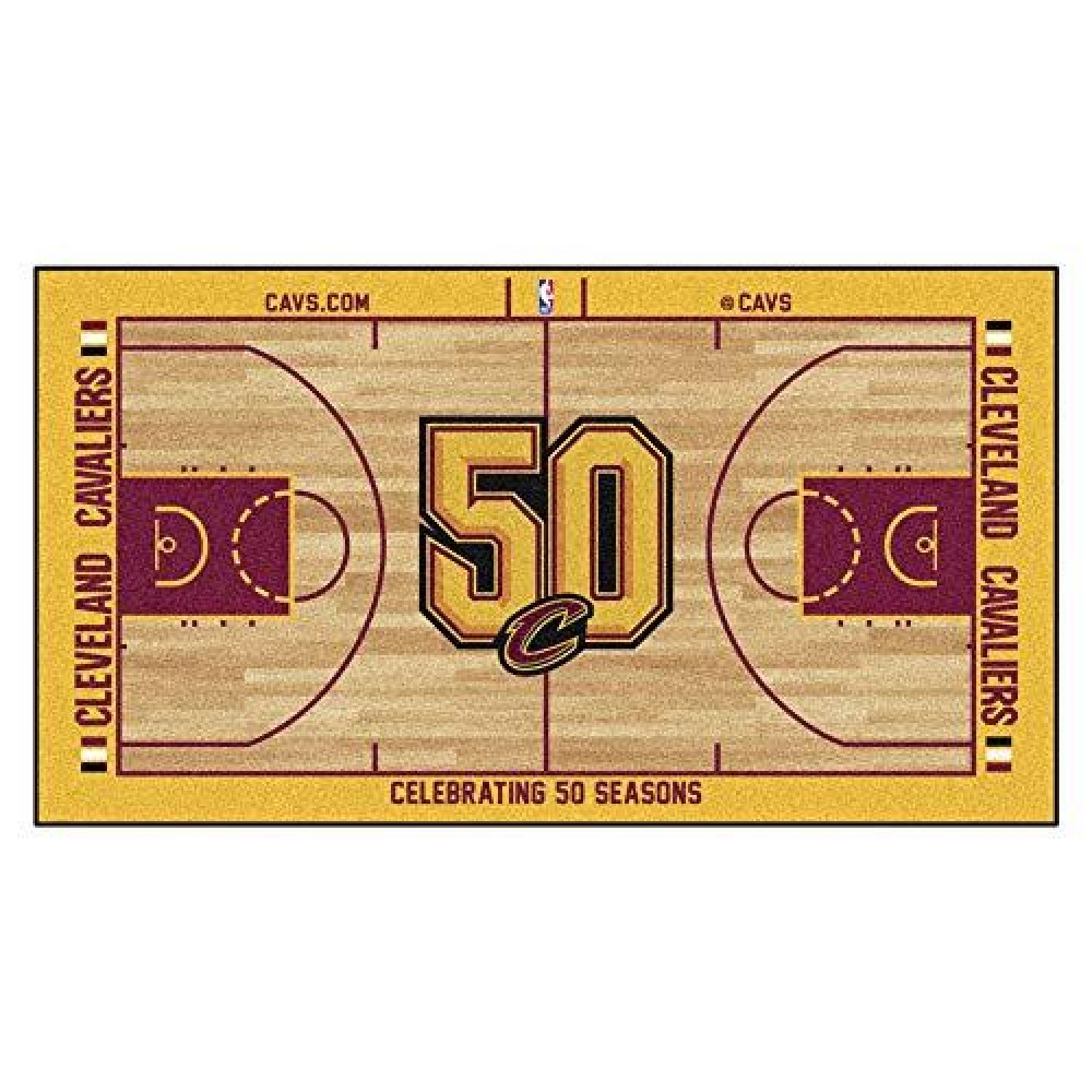 Fanmats - 9483 Nba Cleveland Cavaliers Nylon Face Nba Court Runner-Small 24X44