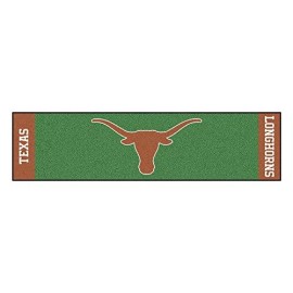 Fanmats 9087 University Of Texas Longhorns Nylon Putting Green Mat