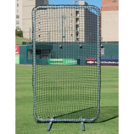 Trigon Sports Mini Fungo Protective Screen, Softball & Baseball Pitching Net, Screen Softball Net for Training, Size: 7' x 4' (Net Only)