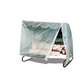 Happy People 79268 Protective Cover For Hollywood Swing Transparent Universal Garden Swing Cover Waterproof Windproof Tarpaulin
