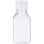 Nalgene Transparent Lexan Square Storage Bottle 8 oz.