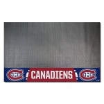 FANMATS 14239 Montreal Canadiens Vinyl Grill Mat - 26in. x 42in. - Deck Patio Protective Mat | Oil, flame, and UV resistant