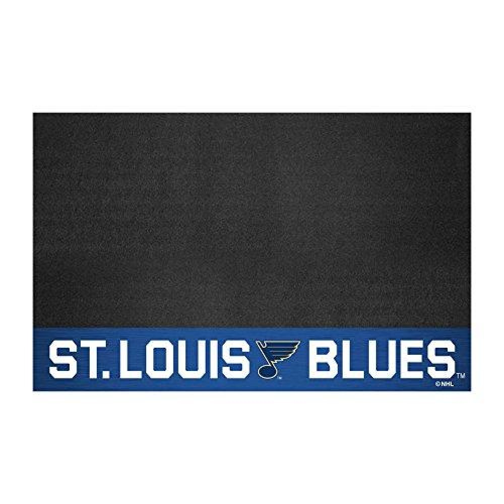 Fanmats Nhl St. Louis Blues Grill Mat, Small, 26 X 42