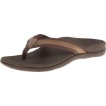 Vionic Tide Ii - Womens Leather Orthotic Sandals Bronze Metallic - 11 Medium