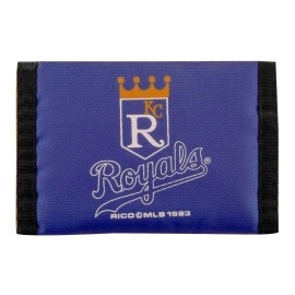 MLB Kansas City Royals Nylon Trifold Wallet