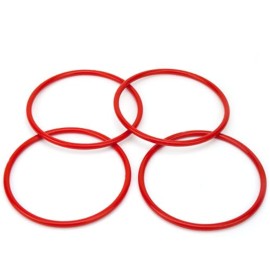 Midway Monsters 4-Pack Large Ring Toss Rings - Indoor and Outdoor Gaming Accessories - Extra Tossing Game Pieces for Parties, Carnivals, Barbecues, Reunions, and Family Fun for and Adults