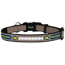 NCAA Michigan Wolverines Reflective Football Collar, Toy