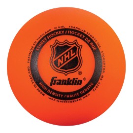 Franklin Sports Street Hockey Balls, Low Bounce, Warm Weather