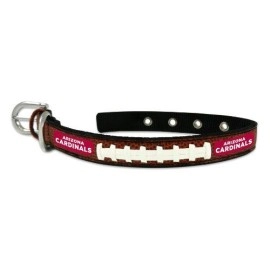 NFL Arizona Cardinals Classic Leather Football Collar, Small