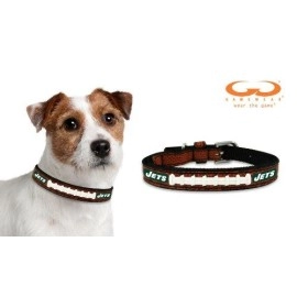 NFL New York Jets Classic Leather Football Collar, Toy
