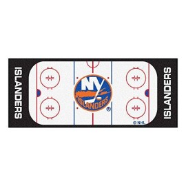 Fanmats - 10466 Nhl New York Islanders Nylon Face Football Field Runner 30X72