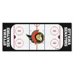 FANMATS 10429 Ottawa Senators Rink Runner - 30in. x 72in.