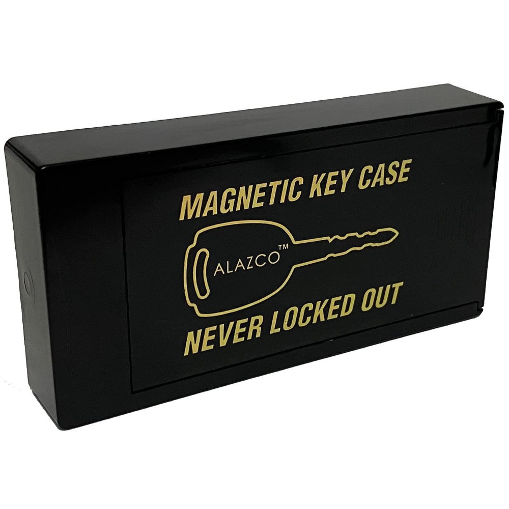 Hide A Key Holder Magnetic Under Car Extra Key House Shed Rv Boat Truck Never Lock Out Home Vehicle Office Storage Spare Keys Large Premium Abs Case Extra Strong Magnet 1Pc