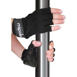 Mipole Dance Pole Gloves (Pair) Medium - Black