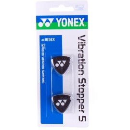 YONEX Tennis Vibration Stopper 5 Improved Vibration Dampening, Black