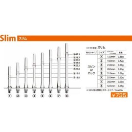 Fit Shaft Gear - Slim Spinning #3 In-Between (24Mm)