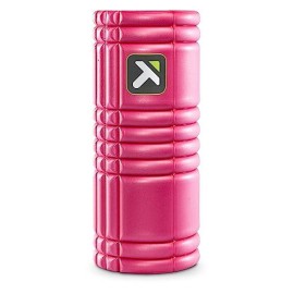 Triggerpoint Performance Therapy Grid Foam Roller For Exercise, Deep Tissue Massage And Muscle Recovery, Original (13-Inch), Pink