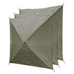 Clam Quick-Set Wind And Sun Panel Attachment For Traveler And Escape Screen Shelter Canopy Tent, Accessory Only, Green (3 Pack)
