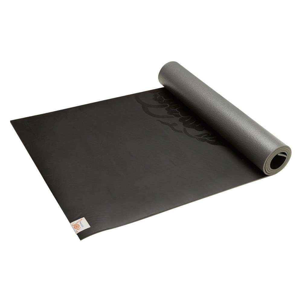 Gaiam Yoga Mat - Premium 5mm Dry-Grip Thick Non Slip Exercise & Fitness Mat for Hot Yoga, Pilates & Floor Workouts (68