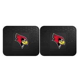 Fanmats 13295 Illinois State University Utility Mat, 2 Piece