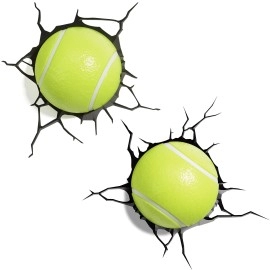 3DLightFX Sports Tennis Balls 3D Deco Light