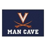 Fanmats 15535 University Of Virginia Nylon Universal Man Cave Starter Rug