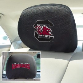 FANMATS NCAA University of South Carolina Gamecocks Polyester Head Rest Cover , 10