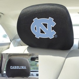 FANMATS 12609 NCAA UNC University of North Carolina - Chapel Hill Tar Heels Polyester Head Rest Cover , 10