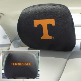 FANMATS 12594 NCAA University of Tennessee Volunteers Polyester Head Rest Cover , 10