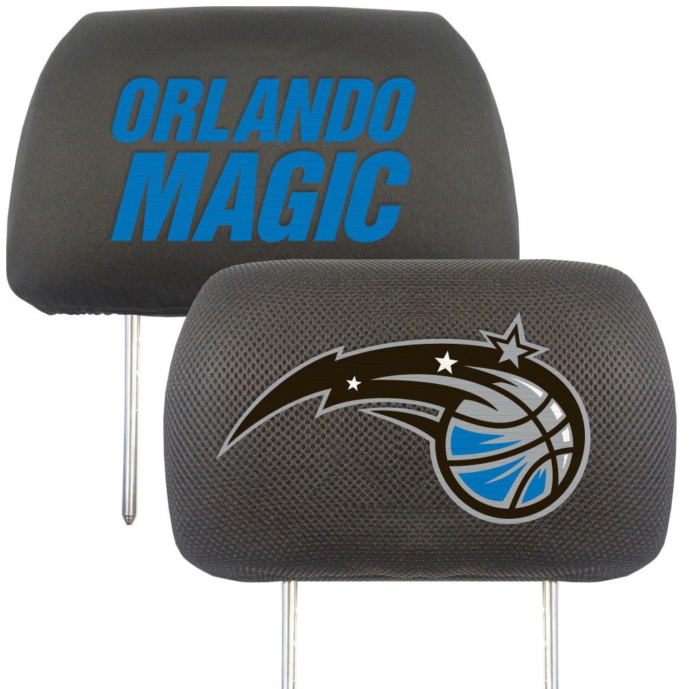 FANMATS NBA Orlando Magic Polyester Head Rest Cover , 10