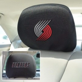 Fanmats - 14776 FANMATS NBA Portland Trail Blazers Polyester Head Rest Cover 10