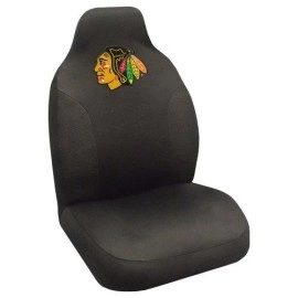 Fanmats - 14961 Nhl Chicago Blackhawks Polyester Seat Cover,20X48