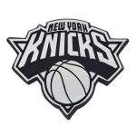 FANMATS 14869 NBA New York Knicks Chrome Team Emblem, 2.6