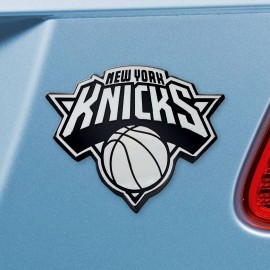 FANMATS 14869 NBA New York Knicks Chrome Team Emblem, 2.6