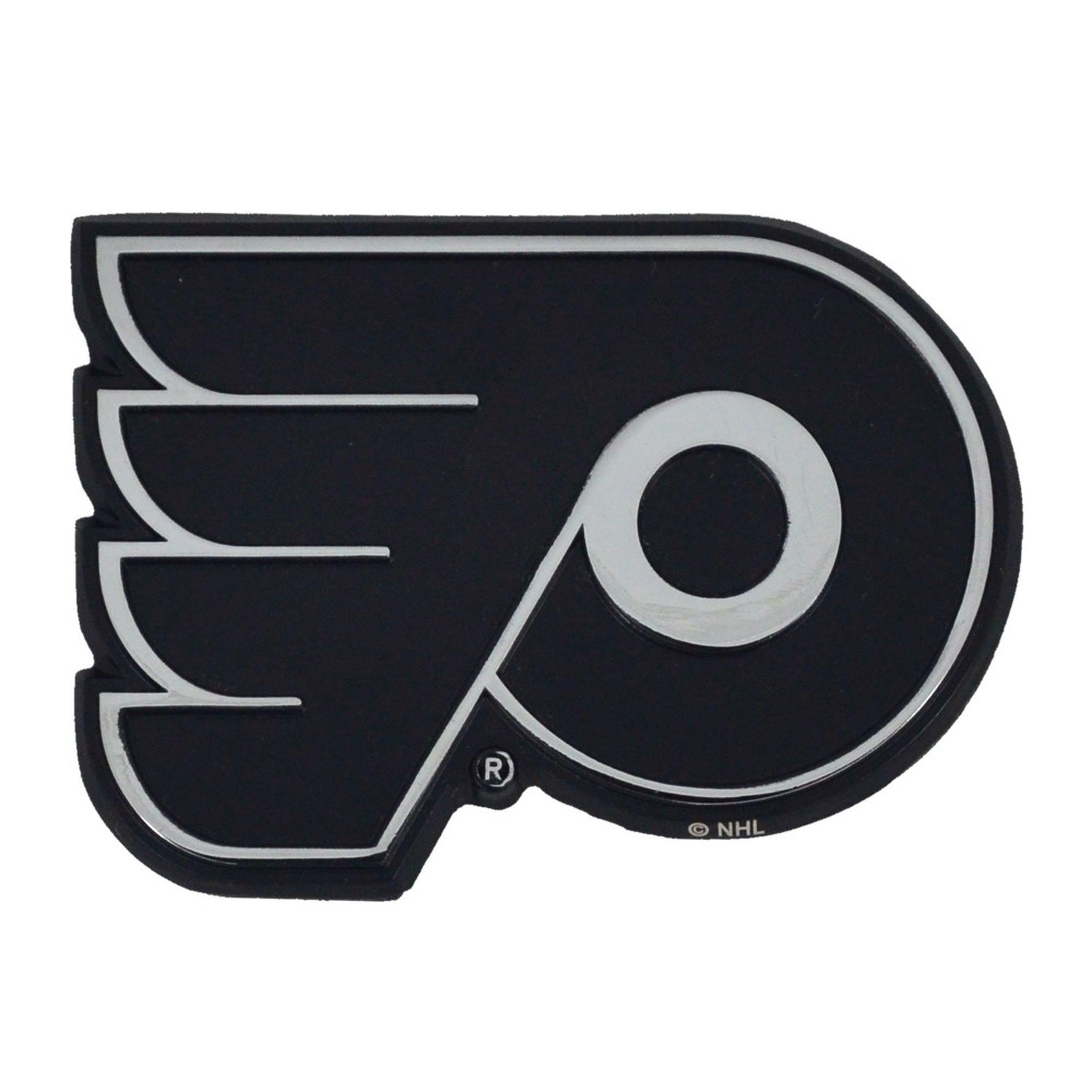 FANMATS 14884 Philadelphia Flyers 3D Chrome Metal Auto Emblem