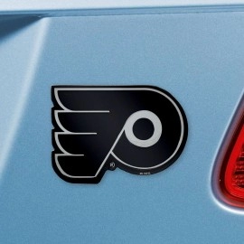 FANMATS 14884 Philadelphia Flyers 3D Chrome Metal Auto Emblem