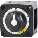 Blue Sea Systems 6011200 m-Series Battery Switch Dual CircuitPlus, Black