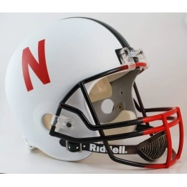 Riddell NCAA Nebraska Cornhuskers Helmet Full Size Replica, One Size, Team Color